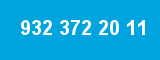 932 372 20 11 932 372 20 11